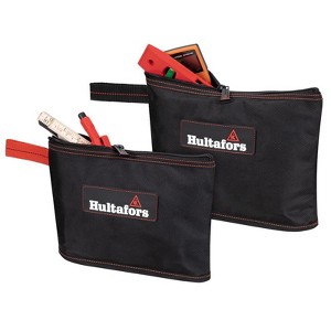 CLC Hultafors Work Gear Multi-Purpose Zipper Pouches Polyester Black - 1 of 1