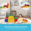 Baofuwish 5 Piece Baby Soft Climb and Crawl Play Set,Childrens Soft Foam Climbing Play Blocks for Toddlers,Kids Preschooler Indoor Play Equipment - 2 of 4