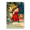 Trademark Fine Art -Vintage Apple Collection 'Vintage Xmas 5' Canvas Art - 2 of 3