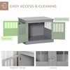 Kumasinova 31"/46" Small/Large Dog Crate with 3 Doors,Dog Kennel for Indoor Use,Dog Cage for Small/Large Dogs with Steel Frame,MDF Construction - 3 of 4