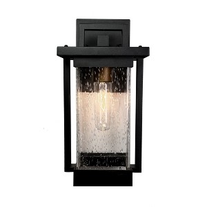 Artcraft Lighting Port Charlotte 1 - Light Wall Light in  Matte Black - 1 of 4