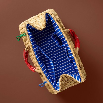 Сумки Rosie Assoulin x Target Woven Weekender Tote Handbag - Rosie Assoulin x Target Natural — фото 3