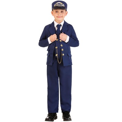 HalloweenCostumes.com Boys North Pole Train Conductor Costume for Boysren