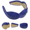 Unique Bargains Women's Fashion Straw Wide-side Headband 6.30"x2.17" 1 Pc - 3 of 4