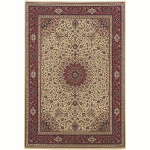 Oriental Weavers Ariana 095J3 Ivory/ Red Indoor Area Rug - 4' x 6" - 1 of 4