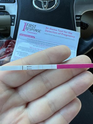 FIRST RESPONSE Comfort Check Pregnancy Test, 8 Count, Pink & White