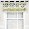 RLF Home 4" Top Tab High Quality Fabric Viviana Tab Valance for Windows 50" x 16" Natural - 2 of 4