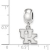 Black Bow Jewelry Sterling Silver Kentucky Wildcats NCAA Bead Charm - 4 of 4