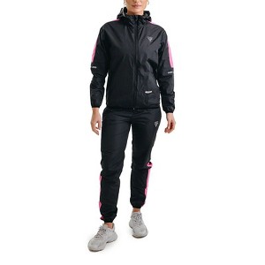 RDX H1 Weight Loss Sauna Suit for Women in Pink - Slimming Sweat Vest for Gym Workouts, Running, and Cardio Fitness Goals - 1 of 4