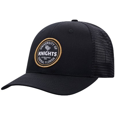 NCAA UCF Knights Men's Black Twill with Hard Mesh Back Hat