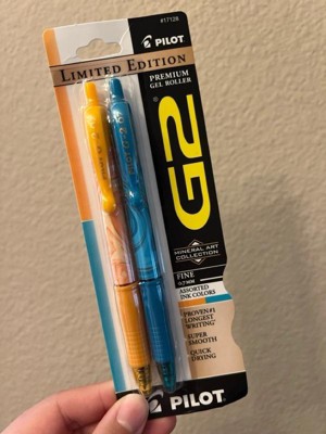 Pilot Mineral Art Collection Premium Retractable Gel Ink Rolling Ball Pens