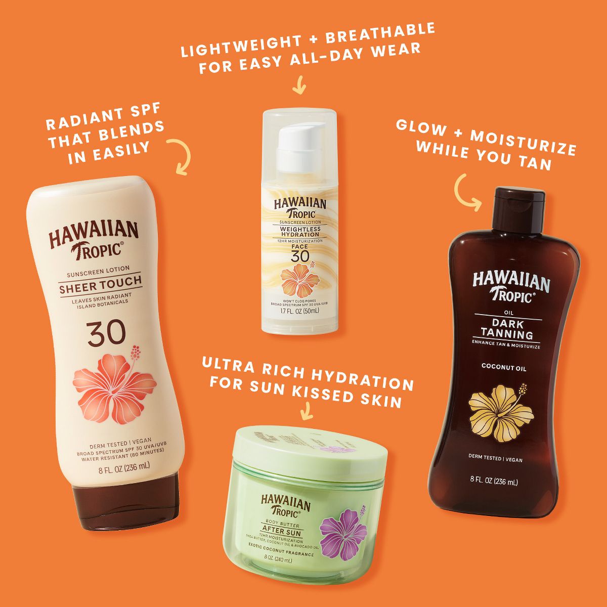 Hawaiian Tropic Silk Hydration Weightless Face Sunscreen - SPF 30 - 1.7oz - thumbnail 9