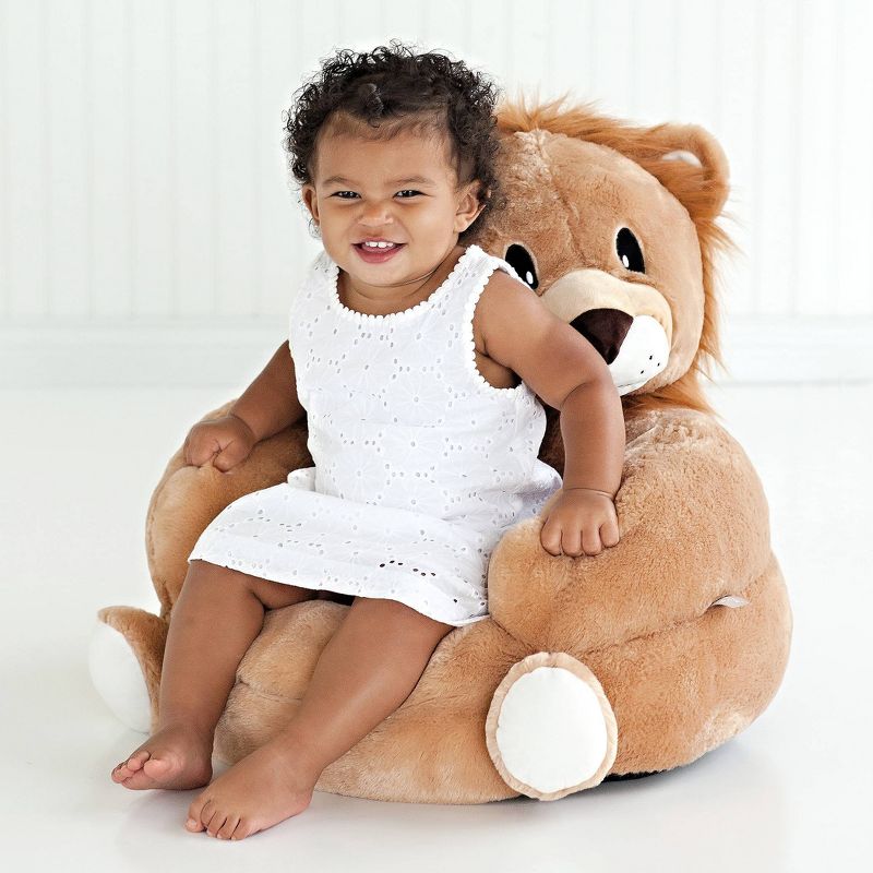 Lion Plush Character Kids&#39; Chair - Trend Lab, 3 of 6