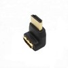 SatelliteSale Digital HDMI Male to Female Right Angle 4K HDR PVC Black Adapter - 4 of 4