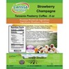 Larissa Veronica Strawberry Champagne Tanzania Peaberry Coffee (Gourmet, Naturally Flavored, Whole Coffee Beans) (8 oz, ZIN: 563637) - 2 of 4