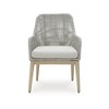 Signature Design by Ashley Seton Creek Outdoor Dining Arm Chair (Set of 2), Gray - 2 of 4