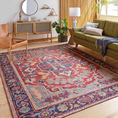 Hauteloom Dorcas Red Performance Rug