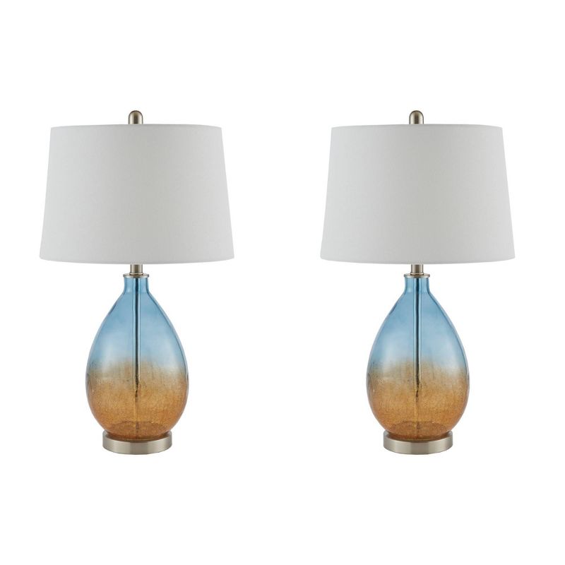 23.5&#39; Borel (Includes LED Light Bulb) Table Lamp Blue, 1 of 13