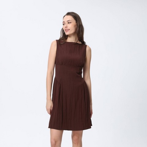 Женские платья A New Day Women's Cinch Waist Mini Dress - A New Day™ Navy Blue XXL