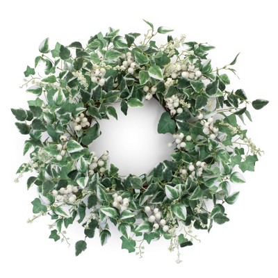 Melrose Foliage Berry Wreath 23"D