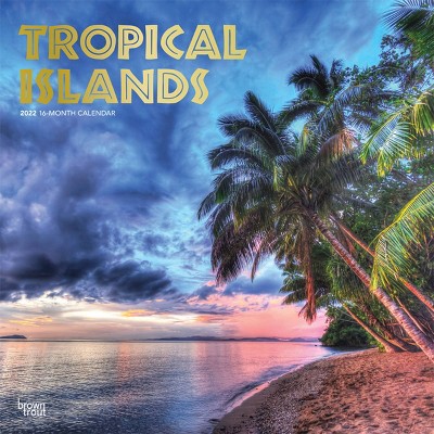 2022 Square Calendar Tropical Islands - BrownTrout Publishers Inc