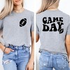 Simply Sage Market Women's Game Day Football Front and Back Design Short Sleeve Graphic Tee - image 2 of 4