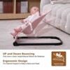 Grungis Baby Bouncer Seat Baby Bouncer with 3-Point Safety Harness for Babies up to 20lbs - 3 of 4