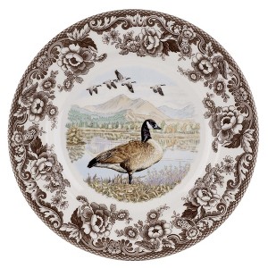 Spode Woodland 10.5” Dinner Plate, Perfect for Thanksgiving and Other Special Occasions, Made in England, Bird Motifs - 1 of 4