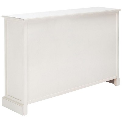 Adiland Distressed White 2-Door 3-Drawer Console Table
