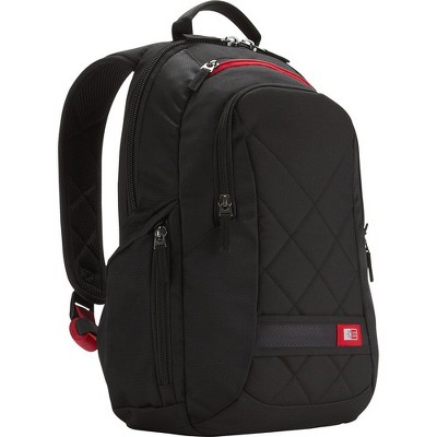 Case Logic DLBP-114 Carrying Case (Backpack) for 15" Notebook - Black - Scratch Resistant - Polyester - Shoulder Strap