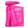 Queen V The VIP & The Wingman Slip on Soft Touch Silicone Vibrator - 2 of 4