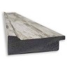 Crackled Framed Bathroom Vanity Wall Mirror Metallic - Amanti Art - 2 of 4