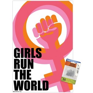 Trends International Girls Run The World! Unframed Wall Poster Prints - 1 of 4