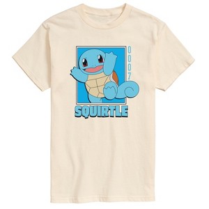 Men's - Pokémon - Squirtle Pokedex Short Sleeve Graphic T-Shirt - 1 of 3
