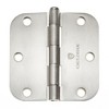 Cauldham Heavy-Duty 3-1/2" Interior Door Hinges with 5/8" Radius Corners - Satin Nickel - image 3 of 4