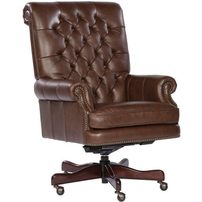 Hekman 79253C Hekman Executive Tilt Swivel Chair Coffee 7-9253C