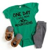 The Juniper Shop One Day I Will Move Mountains Baby Bodysuit - 2 of 2