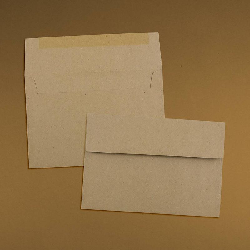 JAM Paper Brown Kraft Paper Bag Envelopes 50pk, 5 of 6