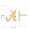 Black Bow Jewelry 14k Yellow Gold Alabama Crimson Tide NCAA Post Earrings - 2 of 3