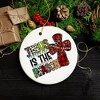 Jesus is the Reason Christmas Ornament, Holy Nativity Remembrance Keepsake| OrnamentallyYou - 4 of 4