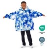The Bare Homey - Kids Wearable Blanket Hoodie - Fleece Side Pockets - 4 of 4