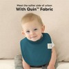 KeaBabies 8pk Organic Quin Baby Bibs for Drooling and Teething, Cotton Drool Bibs, Newborn Baby Boys, Baby Girls Bibs - 2 of 4