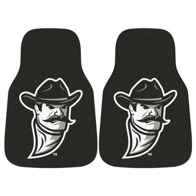 NCAA New Mexico State Aggies Carpet Car Mat Set - 2pc