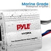 2-Channel Waterproof Marine Amplifier for Boating with High Power Output, Compact Design, + Easy Installation - 4 of 4
