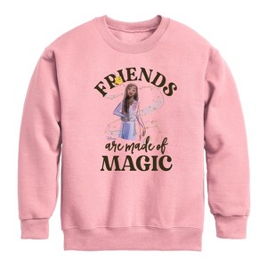 Boys' - Disney - Friends Are Made Of Magic Graphic Long Sleeve Fleece Sweatshirt - 1 of 4