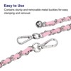 Unique Bargains Iron Adjustable Removable Thin Handbag Purse Chain Straps - 3 of 4