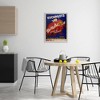 Stupell Industries Vintage Escargots Advertisement Black Framed Giclee Art - 2 of 4