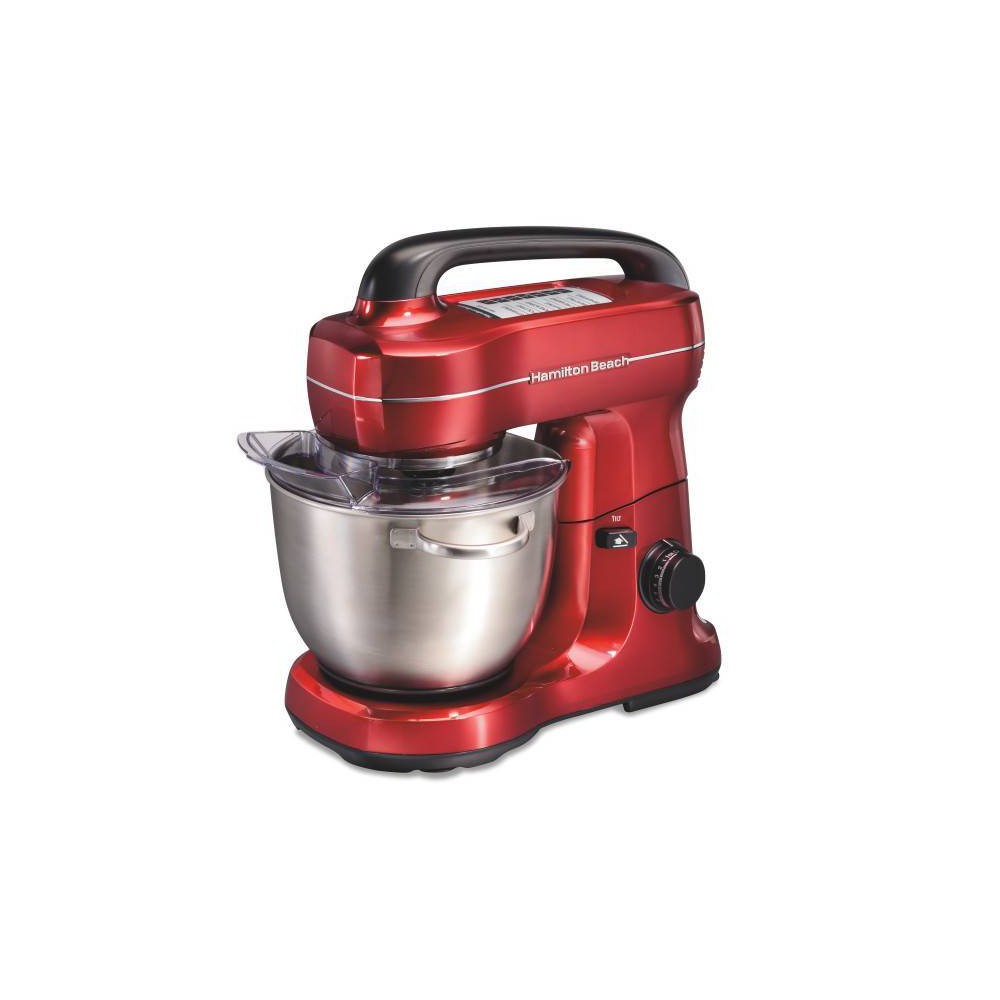 Photos - Mixer Hamilton Beach 7-Speed Hand  - Red 