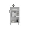 Vynxaria Modern Shoe Rack, Bedroom, White - 3 of 4