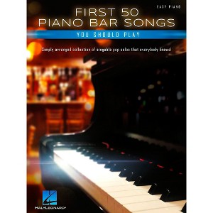 Hal Leonard First 50 Piano Bar Songs You Should Play for Easy Piano - 1 of 1